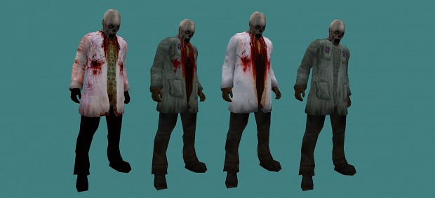 Zombie Scientist (Custom Skins)