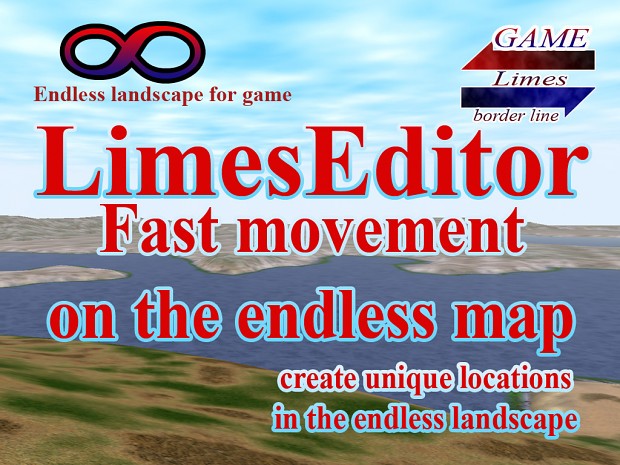 LimesEditor 0.0.5 Fast movement on the endless map