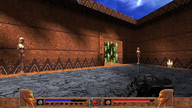 AI upscale 4x texture pack for Powerslave Ex