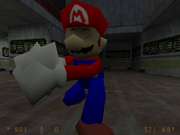 Japanese Mario SSB64 to Sven Coop for Half-life