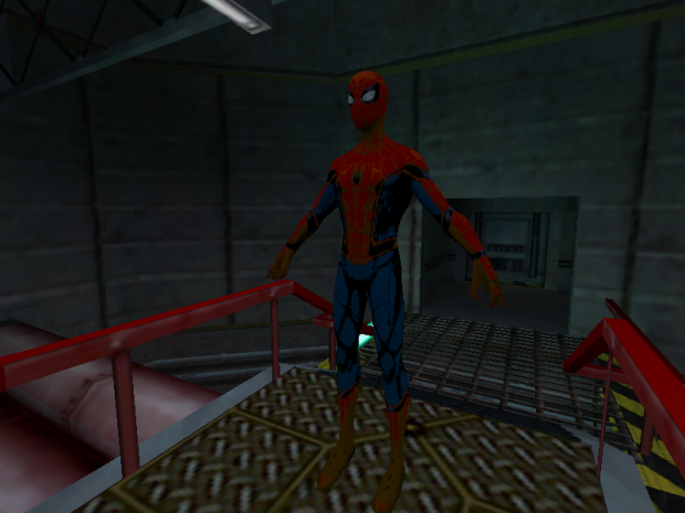 Spiderman Civil War Suit For Half life