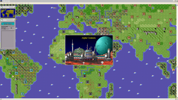Civilization 1 For Windows - DOS Tileset Overhaul Mod
