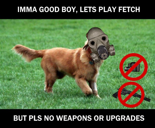 No more fetch upgrades/weapons tasks