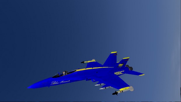 F/A-18C -BLUE HORNET- (AC4)
