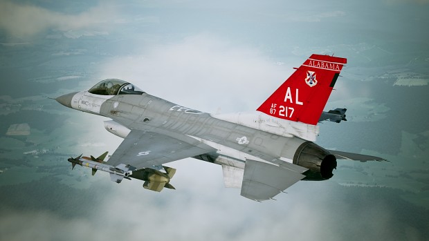 F-16C Alabama Air National Guard "Red Tails"