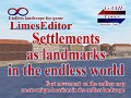 LimesEdiror 0.0.6. Settlements  as landmarks in the endless world