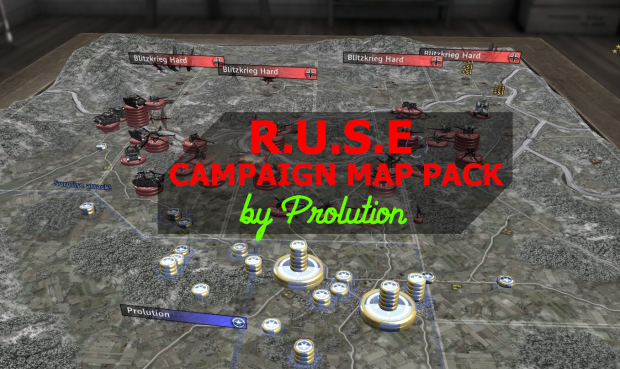 RUSE CAMPAIGN MAP PACK BY PROLUTION (Old)