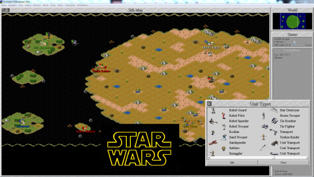 Star Wars (Tatooine) Scenario v1.0 (MGE)