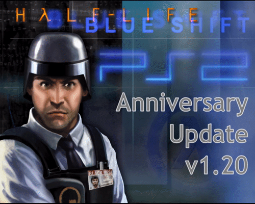 PS2 Blue Shift - Anniversary Update (v1.20)