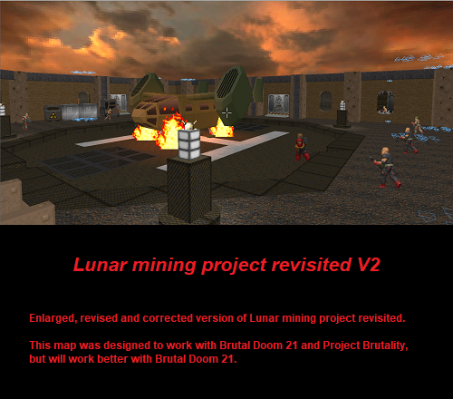 Lunar mining project revisited V2