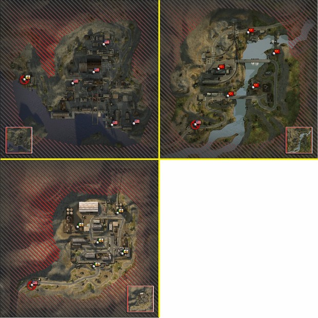 Three Mission Map