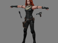 Mara Jade - Galaxy of Heroes version (for modders)