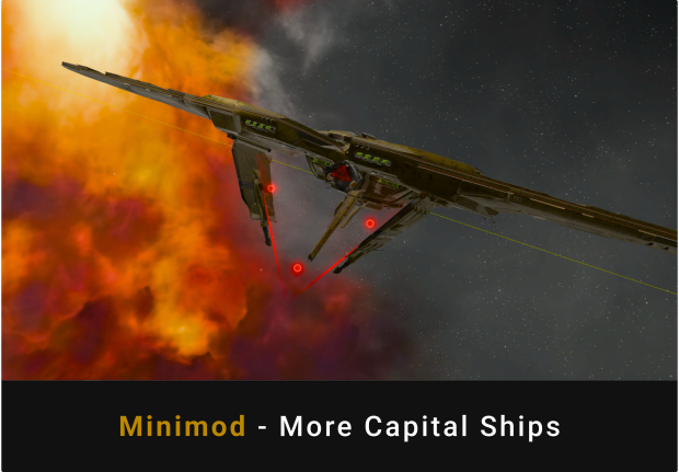 SoNER Minimod v1.02 or later - More Capital Ships