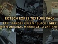EOTECH EXPS3 Texture Pack - 8 variants /w markings V2