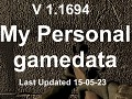 My personal gamedata