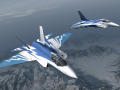 F-35C & F-16C -Blue Thunder-