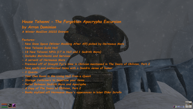 House Telvanni - The Forgotten Apocrypha Excursion