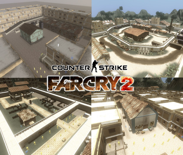 Far Cry 2 custom maps based on CS