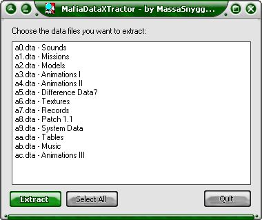 Mafia Data Xtractor v1.1