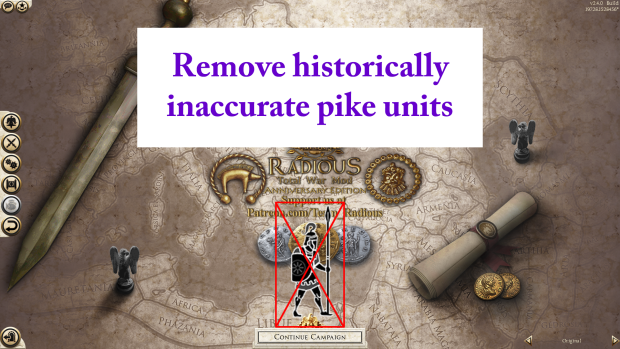 (Submod) Remove historically inaccurate pike units for Radious Mod