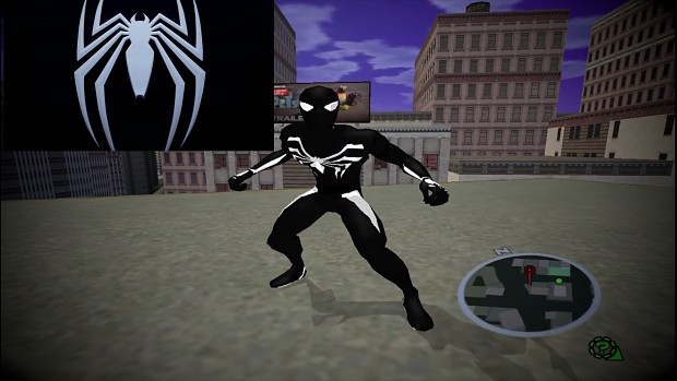 spider man advanced black suit