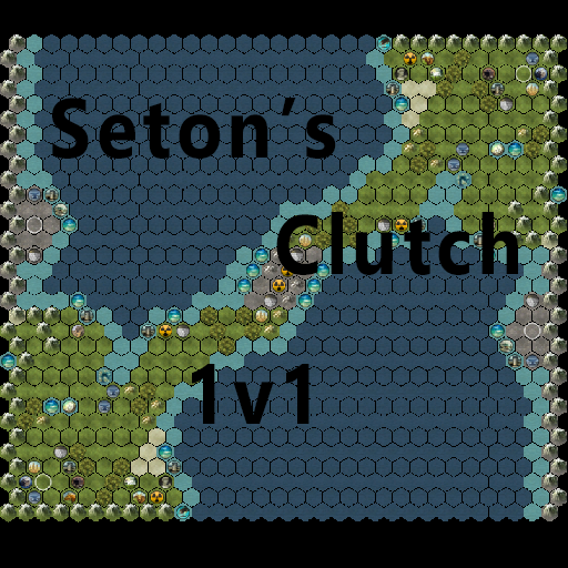 Seton's Clutch 1v1 | Supreme Commander Map