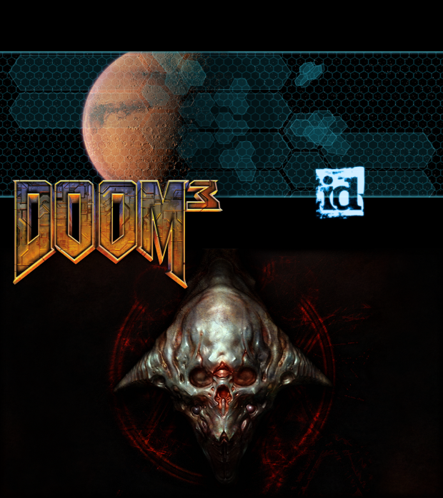 Hi-res Doom 3 launch & Hell splash screens for 16:9