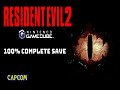 Resident Evil 2 100% Complete Save for GameCube