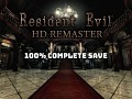 Resident Evil HD Remaster 100% Complete Save