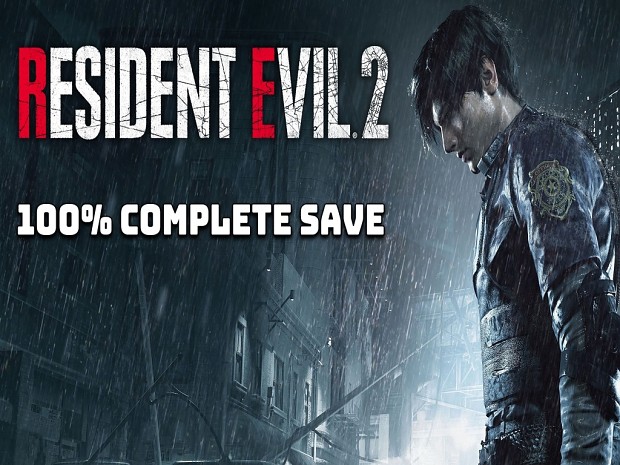 Resident Evil 2 Remake 19 100 Complete Save File Mod Db