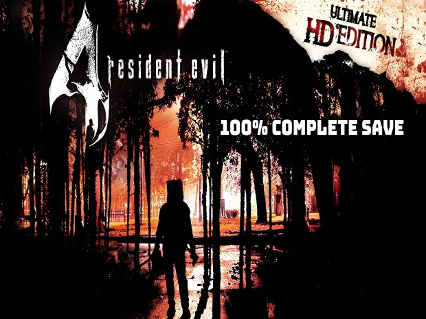 Resident Evil 4 UHD 100% Complete Save