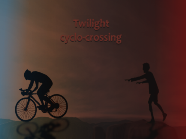 Twilight cyclo crossing
