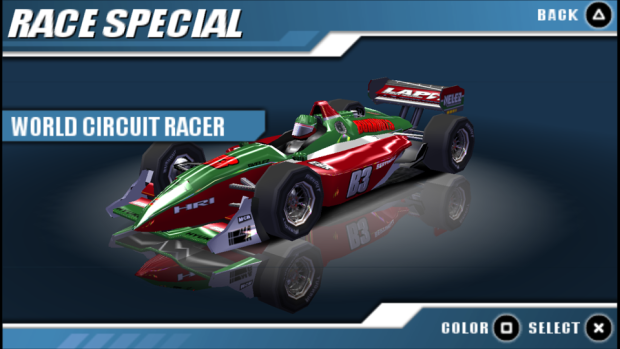 More World Circuit Racer Colors
