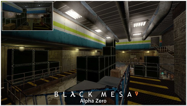 Black Mesa Alpha Zero map 1 to 8