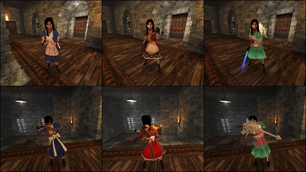 Alice Madness players model pack