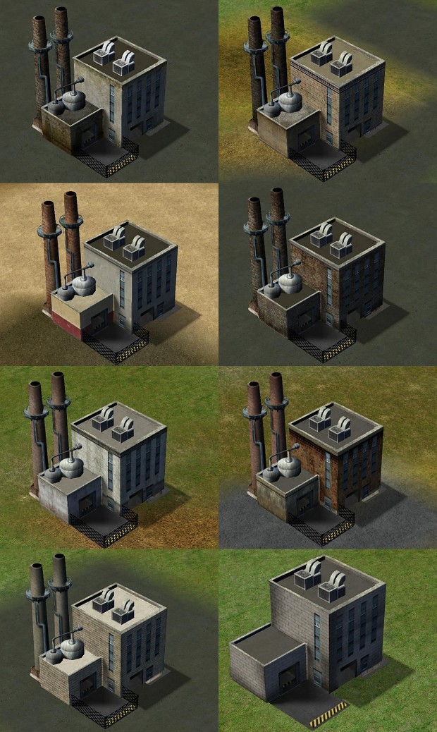 Modern Siege Factory Texture Pack