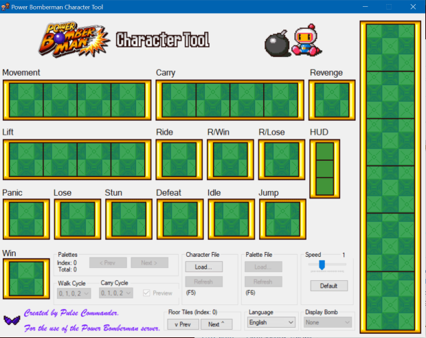 Power Bomberman Character Tool 1.0