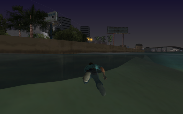 GTA Vice City (Stories Style Swimming)