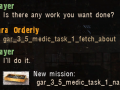 English Fix for Bandit Medic Quest in Garbage