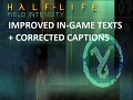 [Fanmade patch] Improved in-game texts + corrected captions
