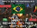 Beefs NPCs die in Anomalies - Tradução para o português (ptbr)