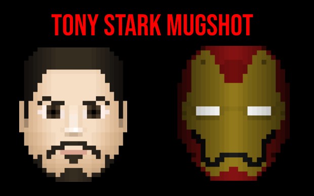 Tony Stark Mugshot