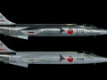 F-104 JASDF 36-8510 & 76-8708