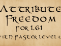 Attribute Freedom for 1.61 Faster Leveling