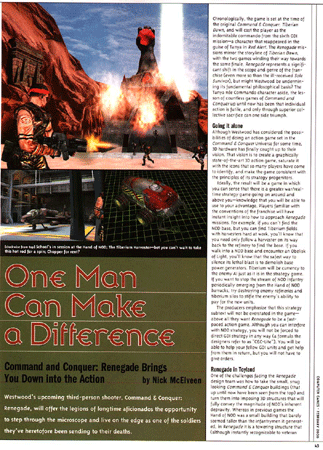 Old Renegade Alpha Release Data, Pc Gamer Feb 2000