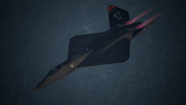YF-23 Black Widow II - Razgriz