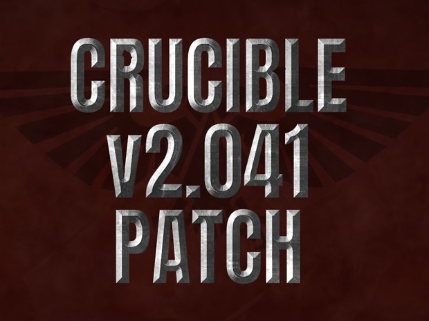 Crucible Mod v2.041 patch - alternate ZIP version