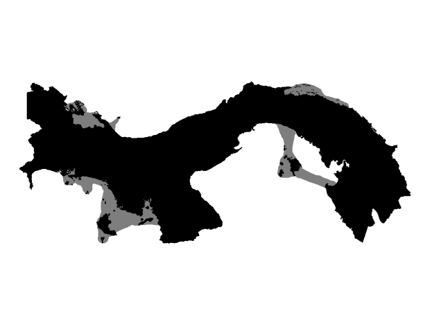 Panama 4K Map