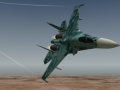 Modernized Digital Russian Air Force Su-27 Flanker-B