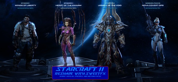 Reshade and SweetFX for Starcraft II
